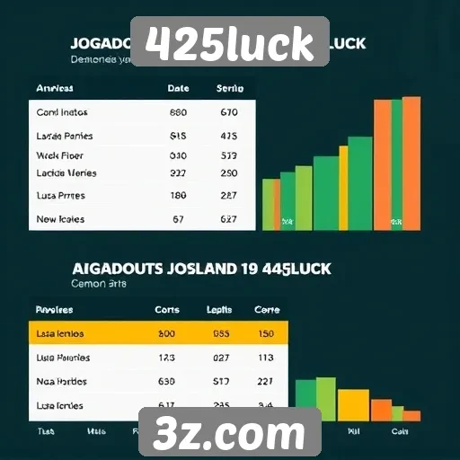 Estatísticas de jogadores ativos no 425luck