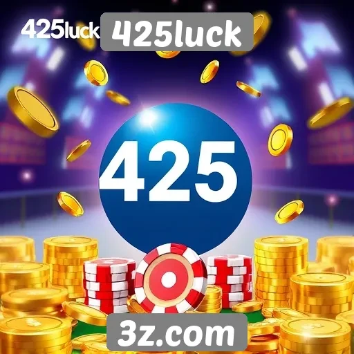 Análise das principais funcionalidades do site 425luck