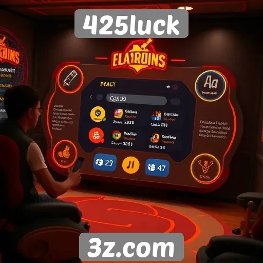 Interface do usuário e experiência no 425luck